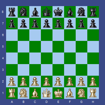 نمای کامپوننت ChessBoard و دمو شطرنج با موتور UCI